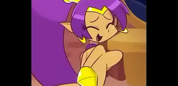  「Half-Genie Domination」by Cobat [Shantae Animated Hentai]